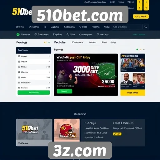 510bet.com : Usabilidade e design do site 510bet.com